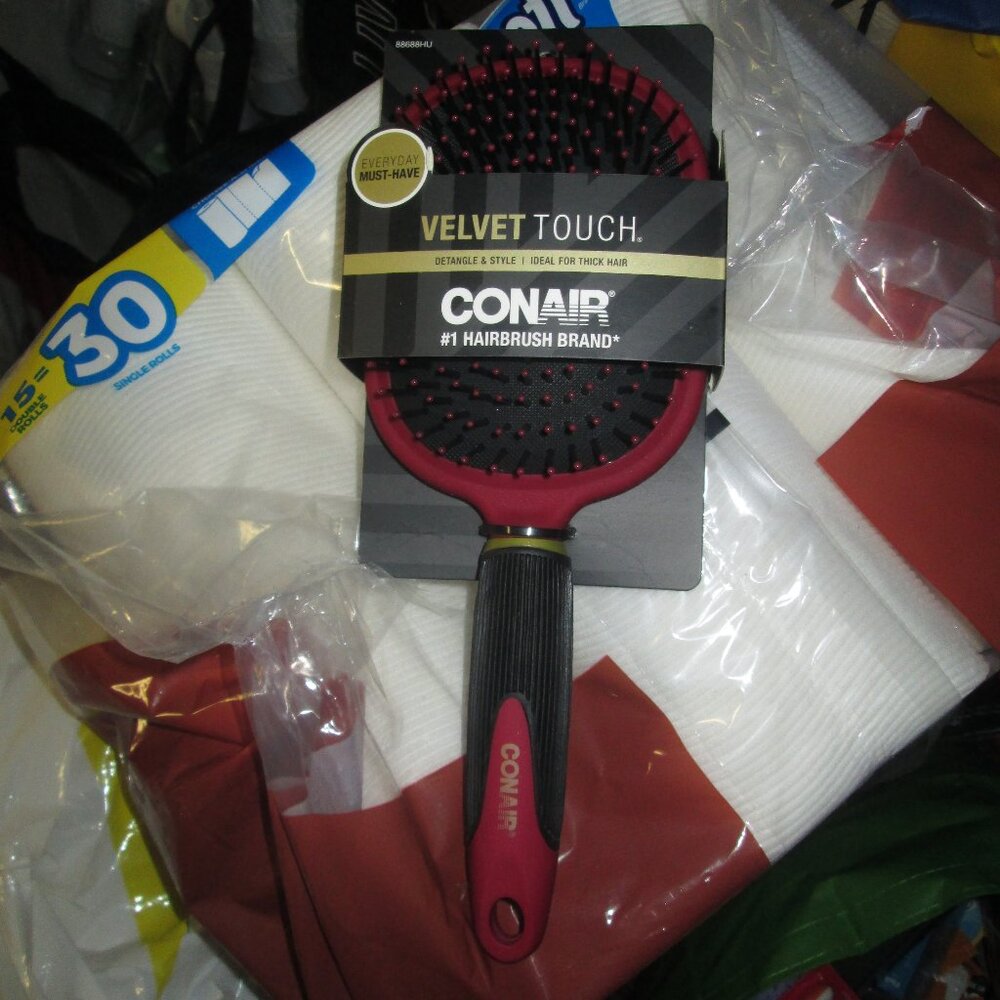Velvet Touch Conair Hairbrush